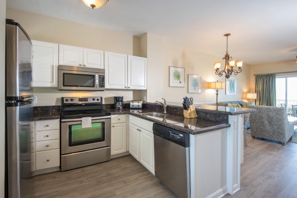 Sunset Village Family Villa Kitchen at Hawks Cay