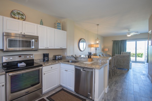 Marina Village Rental Kitchen at Hawks Cay in the Florida Keys