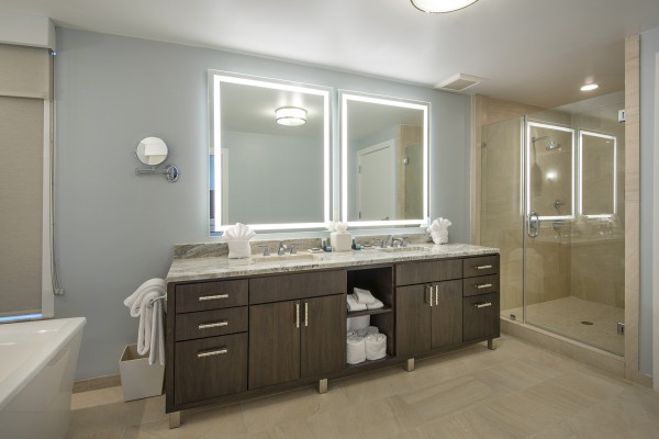 Coastal Suite Luxury Bathroom at Hawks Cay
