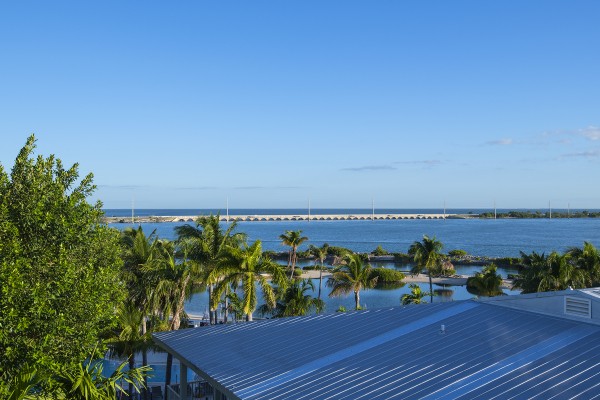 Hawks Cay Suite Rooftop Terrace View in the Florida Keys