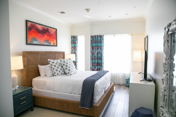 Hawks Cay Villa Penthouse Suite Bedroom in the Florida Keys