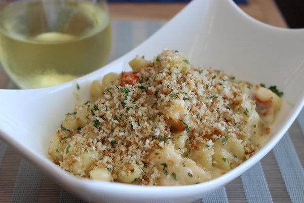 seafood dish at Angler & Ale