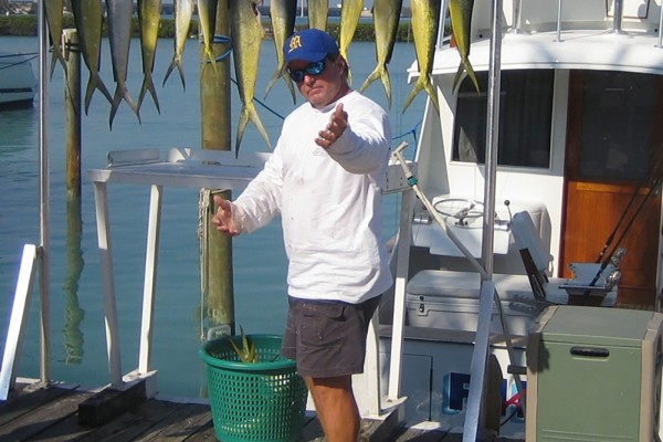 Mahi-Mahi caught on Final Final Hawks Cay fishing charters in the Florida Keys