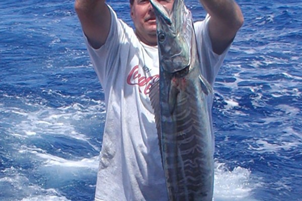 Deep sea trophy fish caught on Saltwater Experience fishing charter at Hawks Cay Resort in the Florida Keys