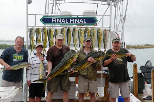 Mahi-Mahi caught on Final Final Hawks Cay fishing charters in the Florida Keys