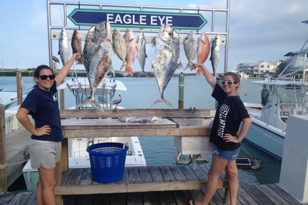 Permit, snapper and more caught on the Final Final fishing charter in the Florida Keys