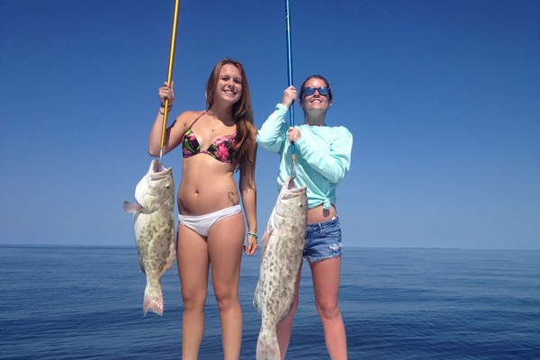 Grouper caught on Final Final fishing charter at Hawks Cay Resort in the Florida Keys