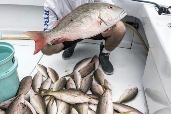 Trophy fish caught on Final Final fishing charter at Hawks Cay Resort in the Florida Keys