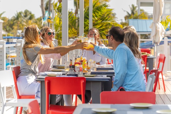 Dockside restaurant at Hawks Cay Resort