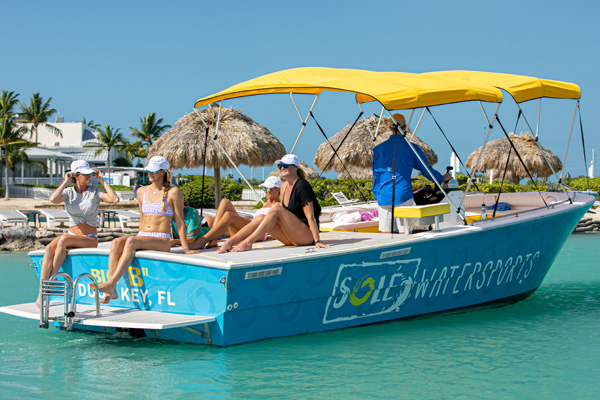 Private boat excursions in the Florida Keys