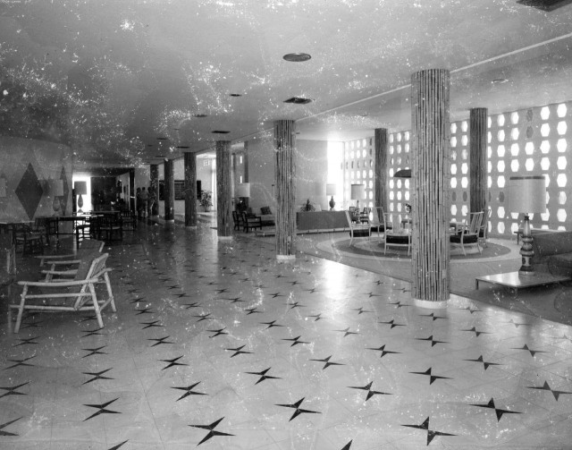 Vintage image of Florida Keys hotel